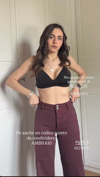 Full leaked Ambra ronconi private onlyfans photo