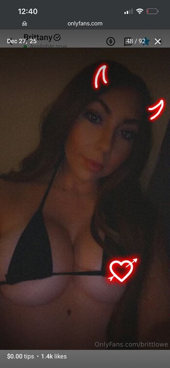 Full leaked Brittlowe private onlyfans photo