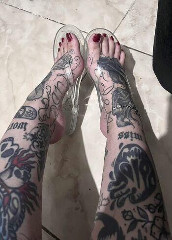 Full leaked Inked feet page private onlyfans photo