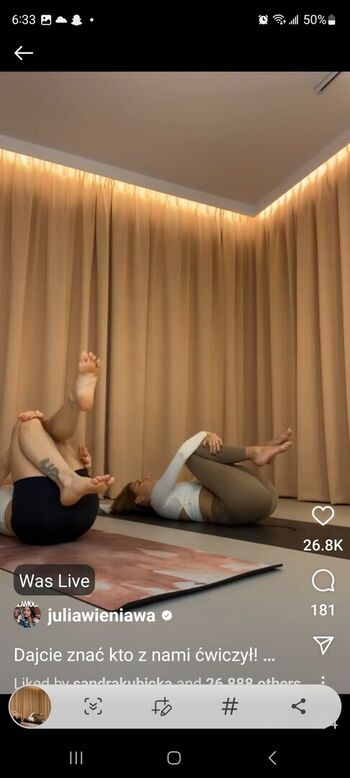 Full leaked Julia wieniawa private onlyfans photo