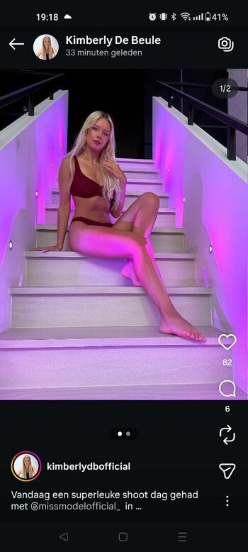 Full leaked Kimberly de beule private onlyfans photo