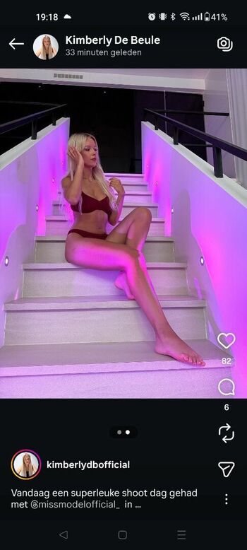 Full leaked Kimberly de beule private onlyfans photo