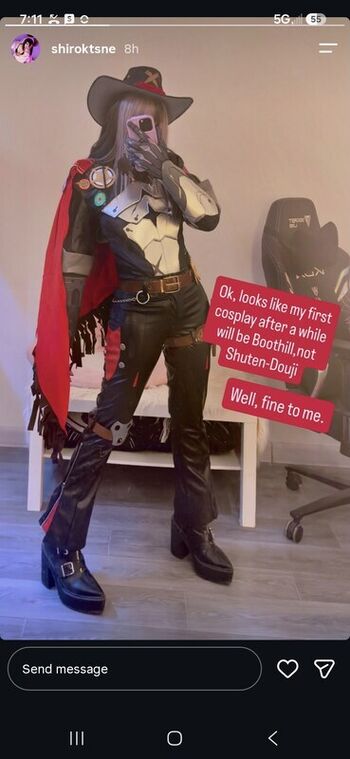 Full leaked Shirokitsune private onlyfans photo