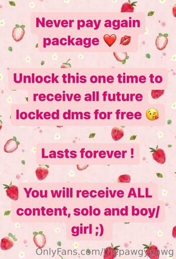 Full leaked Thepawgypawg page private onlyfans photo