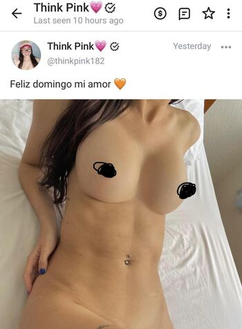 Full leaked Think pink private onlyfans photo