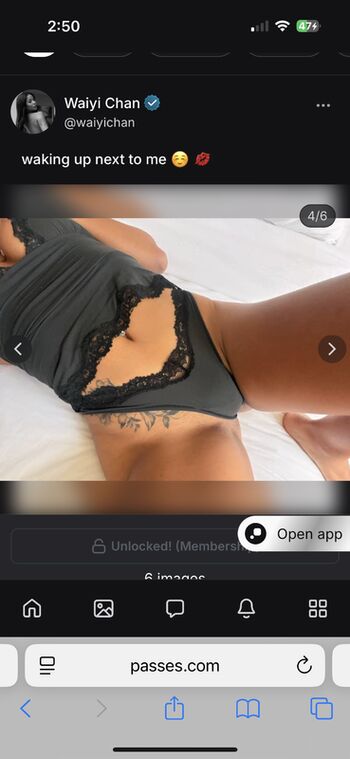Full leaked Waiyi chan private onlyfans photo